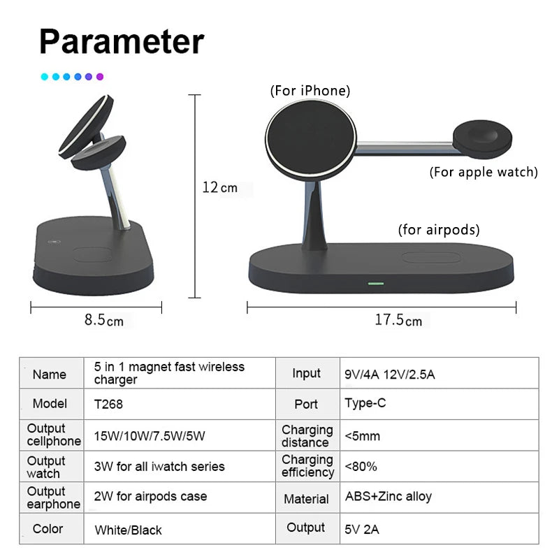 3-in-1 Wireless Charging Stand